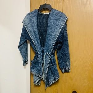 🛑SOLD!! 🛑 Denim Anorak Jacket